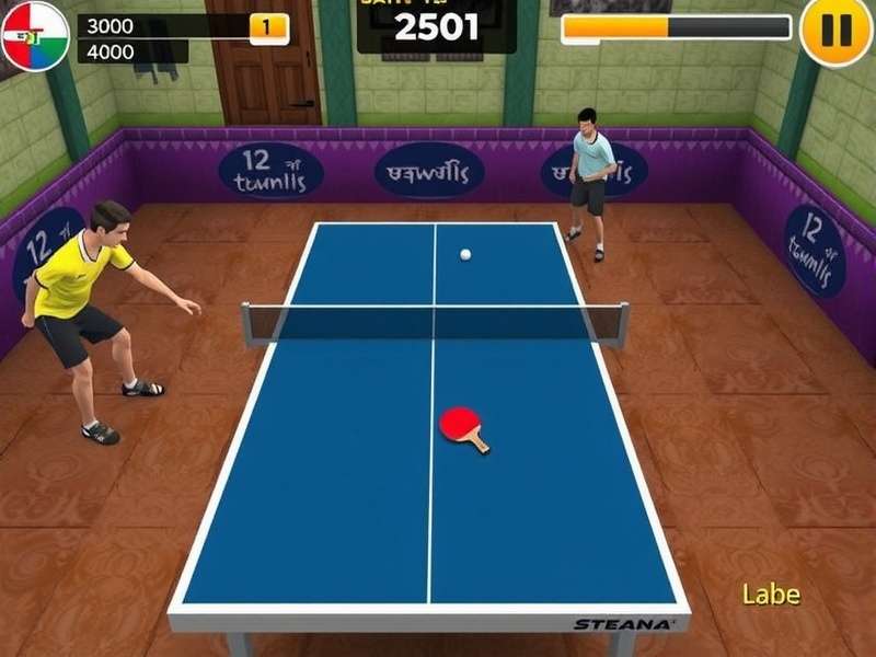 Table Tennis Tornado India Gameplay Screenshot